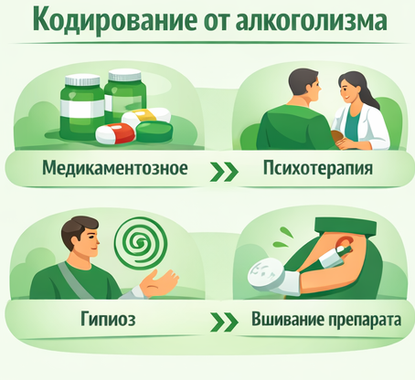 кодирование от алкоголизма в Марксе Санати